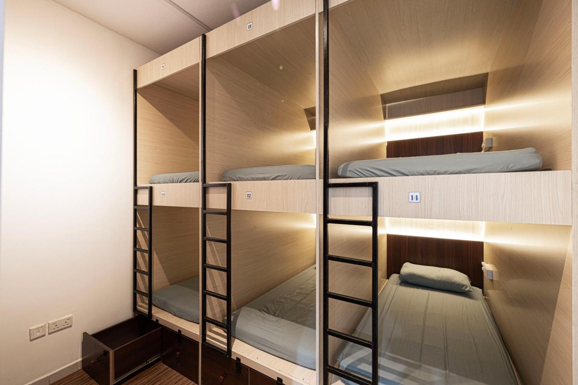 Hostel Next'House - Business Bay Central - 5 Min From Burj Khalifa Dubai Exterior foto